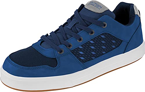 normani Herren Sommerschuhe Sommer Sneaker Low-Top Outdoor Sneaker Leichte Freizeitsneaker Atmungsaktive Halbsneaker Halbschuhe Sportschuhe Farbe Navy Größe 39 von normani