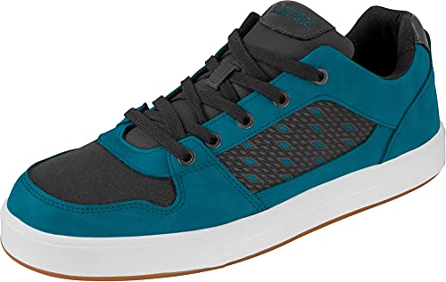 normani Herren Sommerschuhe Sommer Sneaker Low-Top Outdoor Sneaker Leichte Freizeitsneaker Atmungsaktive Halbsneaker Halbschuhe Sportschuhe Farbe Petrol Größe 44 von normani