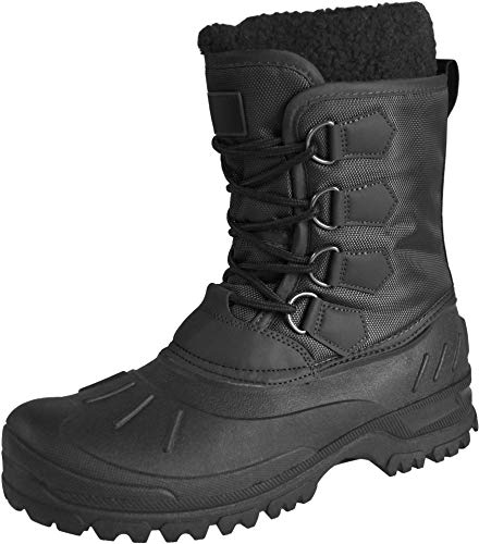 normani Kälteschutzstiefel mit griffiger Sohle wasserdicht für den EXTREMEN Winter Farbe Dunkelschwarz Größe 43 EU normani Kälteschutzstiefel mit griffiger Sohle wasserdicht für den EXTREMEN Winter Farbe Dunkelschwarz Größe 43 EU von normani