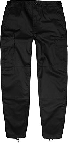 normani Kinder Kids Rangerhose Freizeithose Farbe Schwarz Größe M/134-140 von normani