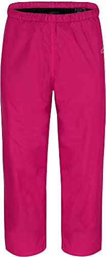 normani Kinder Regenhose Unisex für Jungen und Mädchen mit warmem, weichem Fleecefutter - Wassersäule 5000 mm Farbe Pink Größe L/146-152 von normani