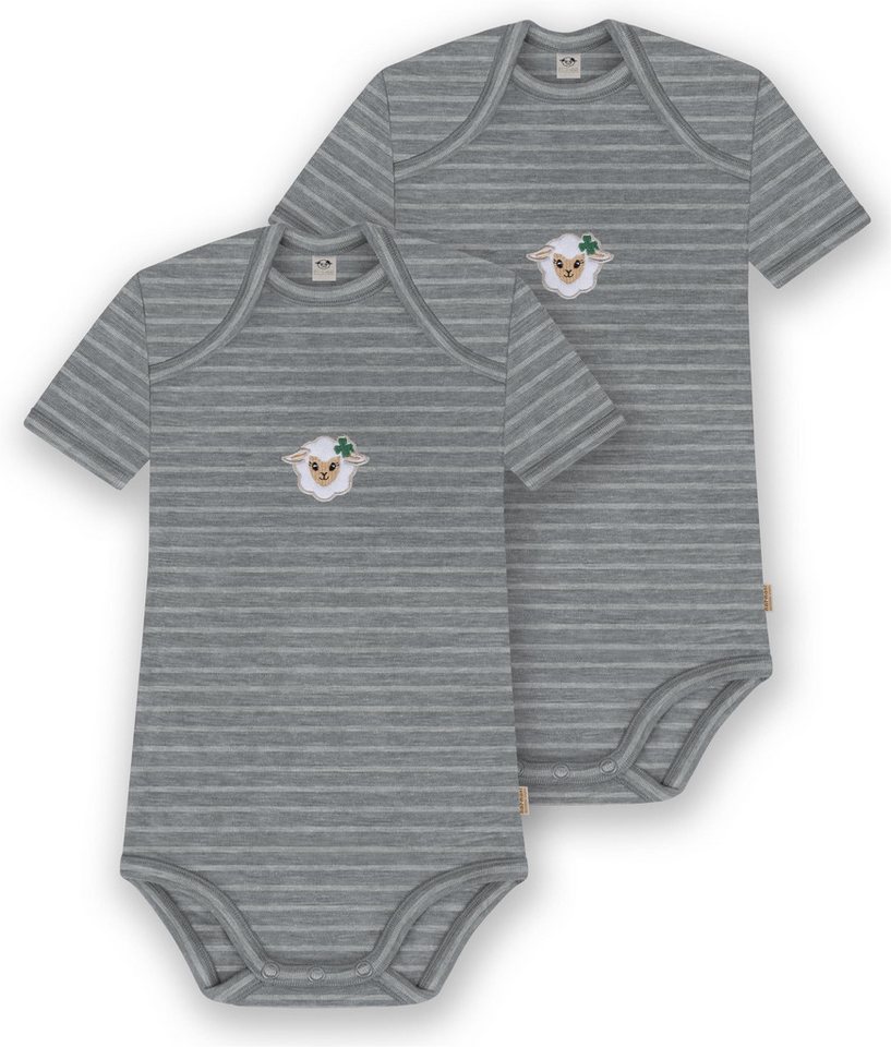 normani Kurzarmbody 2er Set Baby Merino Body Kurzarm Tauranga Baby Short Sleeve Woll Einteiler Strampler 100 % RWS Merinowolle normani Kurzarmbody 2er Set Baby Merino Body Kurzarm Tauranga Baby Short Sleeve Woll Einteiler Strampler 100 % RWS Merinowolle von normani