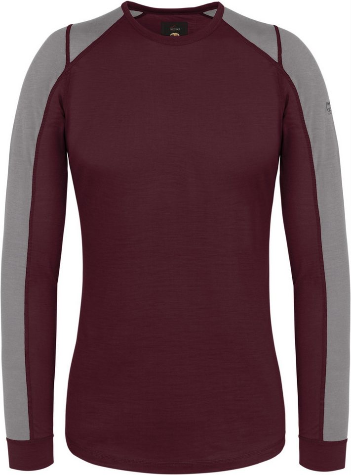 normani Langarmshirt Damen Merino Langarm-Shirt „Goulburn“ Ultraleichter Sommer Outdoor Pullover - 100 % RWS Merinowolle von normani