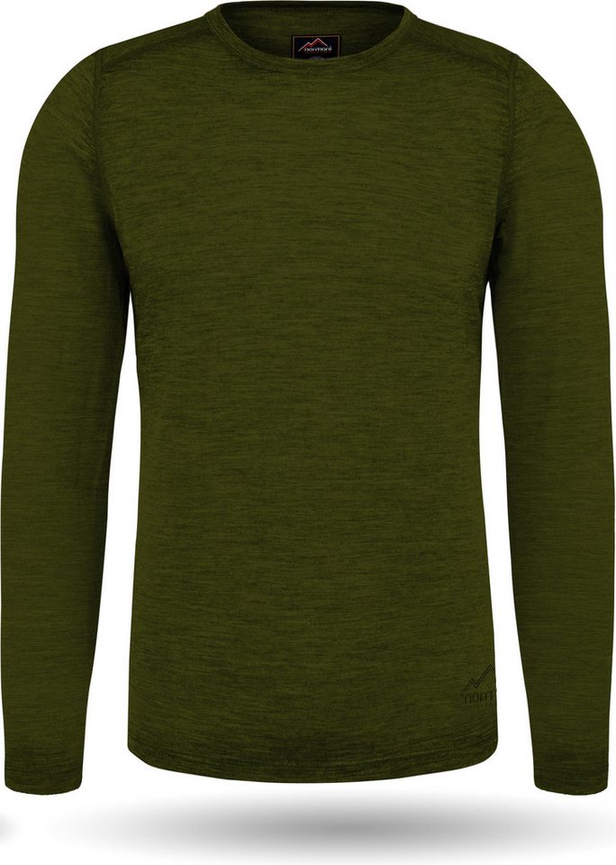 normani Langarmshirt Herren Merino Langarm Melbourne Merino Thermounterhemd Baselayer Skipullover aus 100 % Merinowolle normani Langarmshirt Herren Merino Langarm Melbourne Merino Thermounterhemd Baselayer Skipullover aus 100 % Merinowolle von normani
