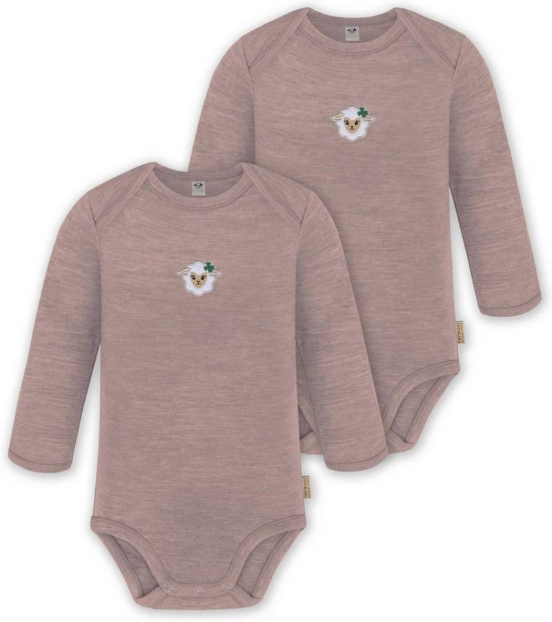 normani Langarmwickelbody 2er Pack Baby Merino Body Langarm Auckland von normani