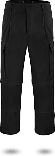 normani Moleskinhose Bundeswehr Feldhose Outdoorhose Lang nach TL Farbe 3-1-Schwarz Größe 3XL / 58 / BW 12 von normani