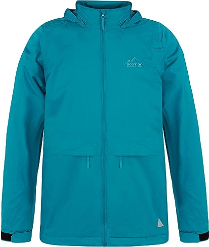 normani OUTDOOR SPORTS Kinder wasserdichte Unisex Regenjacke Regenmantel mit Kapuze und 3M Reflektoren Farbe Blau Größe XXXS/86-92 normani OUTDOOR SPORTS Kinder wasserdichte Unisex Regenjacke Regenmantel mit Kapuze und 3M Reflektoren Farbe Blau Größe XXXS/86-92 von normani