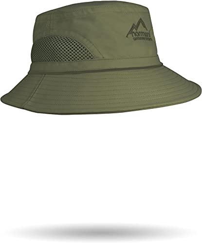 normani Outdoor Fischerhut Balance mit Hutband Farbe Oliv Größe M von normani