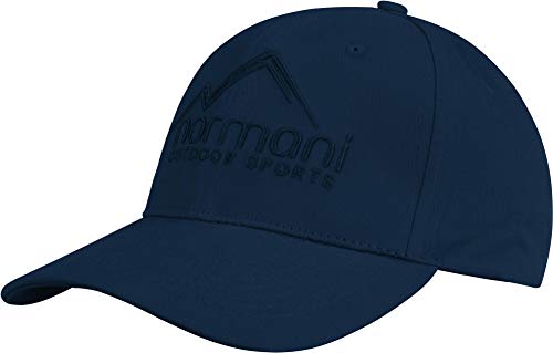 normani Outdoor Sports Baseball Cap Unisex ohne Verschluss für Herren und Damen Atmungsaktive Sommercap Sommermütze mit Sonnenschutz Farbe Dark Navy Größe L/XL (bis 62cm) von normani