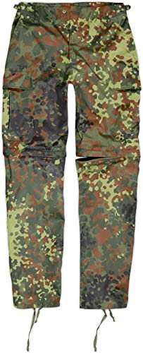 normani Outdoor Trekkinghose mit Zipp Off Funktion Farbe BW-Flecktarn Größe L von normani