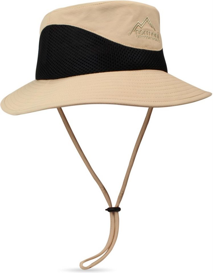 normani Outdoorhut Sommerhut Breeze Safarimütze Outdoor Buschhut mit Sonnenschutz Sommerhut mit Netzfutter von normani