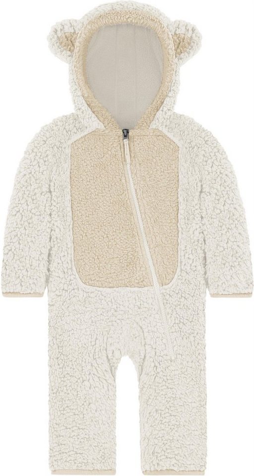 normani Fleeceoverall Kinder Teddy Overall Balivanich Baby Overall Strampler mit Kapuze für Junge und Mädchen von normani