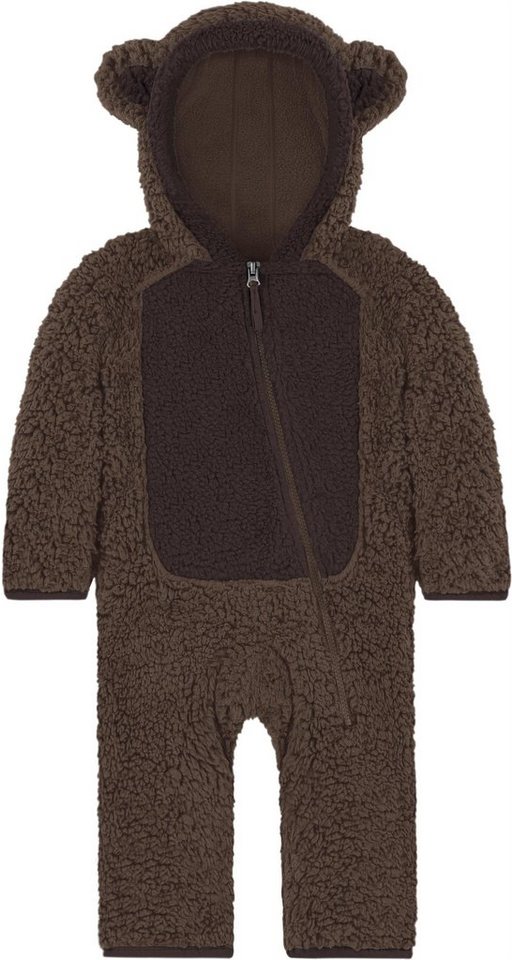 normani Fleeceoverall Kinder Teddy Overall Balivanich Baby Overall Strampler mit Kapuze für Junge und Mädchen von normani