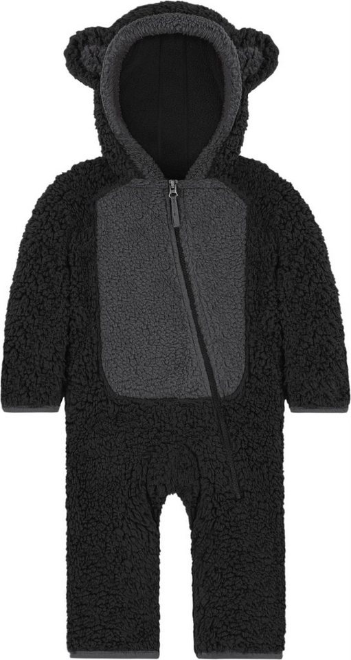 normani Fleeceoverall Kinder Teddy Overall Balivanich Baby Overall Strampler mit Kapuze für Junge und Mädchen von normani