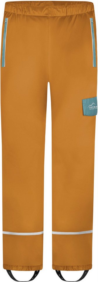 normani Regenhose Kinder Regenhose Shalalth Wasserdichte Winterhose Matschhose mit Reißverschlusstaschen von normani
