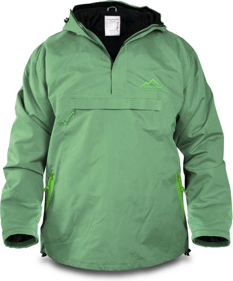 normani Regenjacke Herren Windbreaker Myrsky Wasserdichte Funktionsjacke gefütterte Schlupfjacke von normani