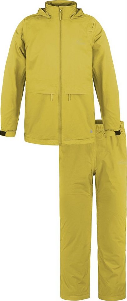 normani Regenjacke Kinder Regenanzug Regenjacke und Regenhose Kinder 2-Teiliges Regen-Set mit Fleecefutter für Junge und Mädchen von normani