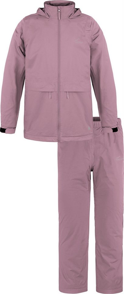normani Regenjacke Kinder Regenanzug Regenjacke und Regenhose Kinder 2-Teiliges Regen-Set mit Fleecefutter für Junge und Mädchen von normani