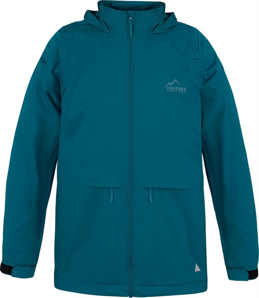 normani Regenjacke Kinder Regenjacke mit Fleecefutter Taunton Wasserdichte Softshelljacke mit Kapuze und Reflektoren normani Regenjacke Kinder Regenjacke mit Fleecefutter Taunton Wasserdichte Softshelljacke mit Kapuze und Reflektoren von normani