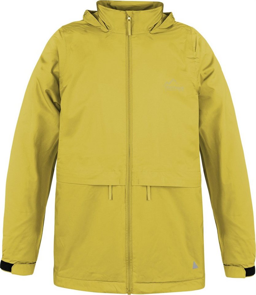 normani Regenjacke Kinder Regenjacke mit Fleecefutter Taunton Wasserdichte Softshelljacke mit Kapuze und Reflektoren von normani