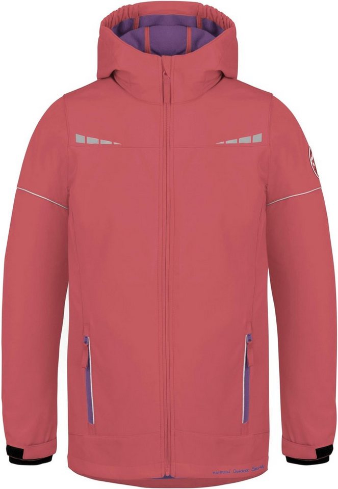 normani Regenjacke Kinder Softshelljacke Galway Wasserdichte Winterjacke Regenjacke mit Fleecefutter Kinderjacke von normani