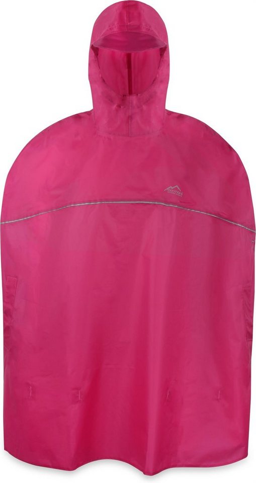 normani Regenponcho Kinder Regenponcho Cherrapunji Kids Wasserdichter Regencape mit Kapuze und Reflektor - Jungen und Mädchen von normani