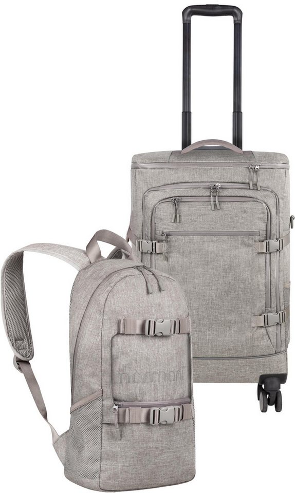 normani Reisetasche, Handgepäck Trolley Set mit Backpack von normani
