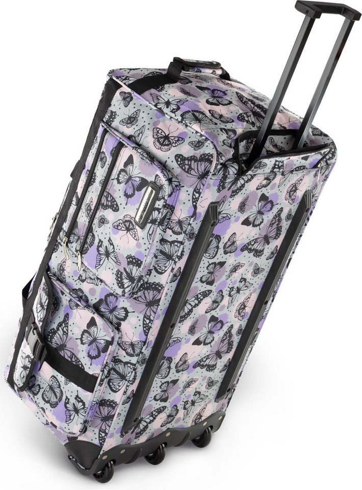 normani Reisetasche Reisetasche mit 2 Rädern Jumbus 100, Trolley mit leichtläufigen Rollen von normani