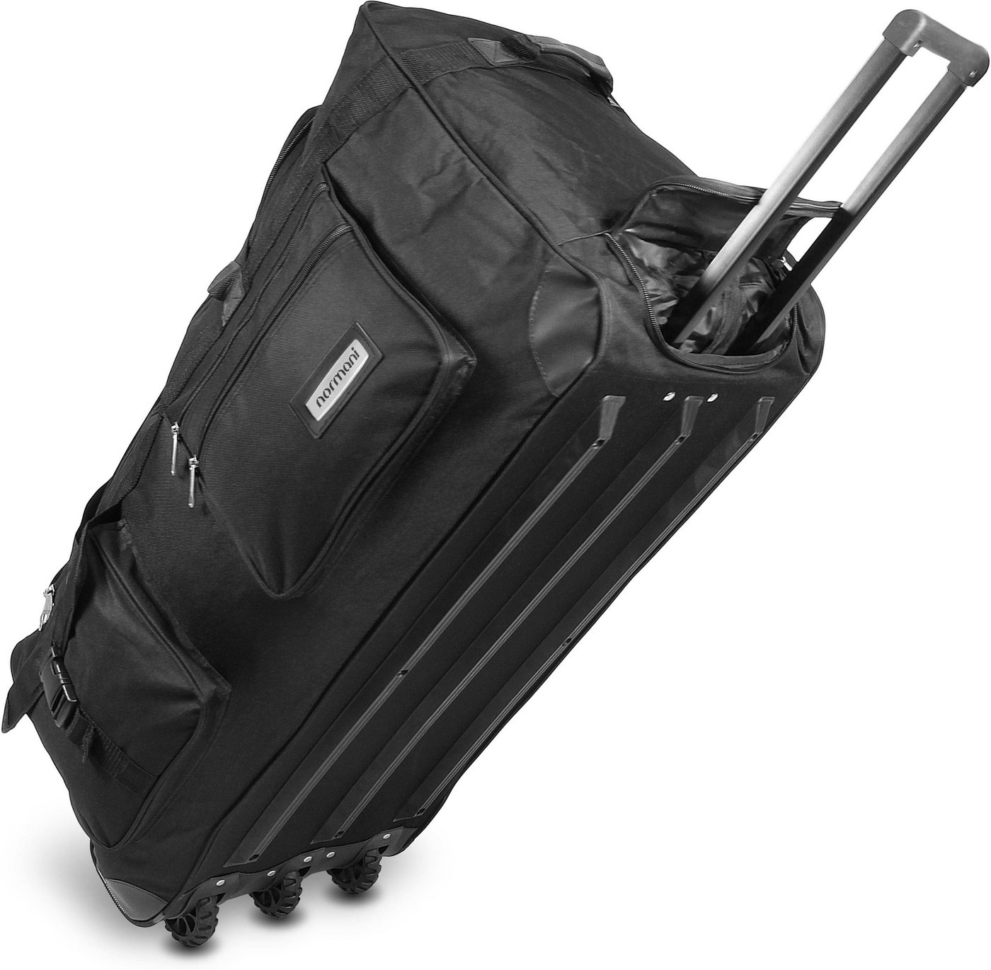 normani Reisetasche Reisetasche mit 3 Rädern Jumbus 120, Trolley aus robustem Material von normani