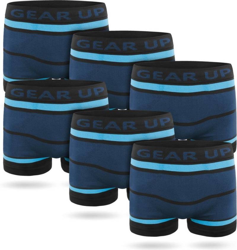 normani Retro Boxer 6 Stück Herren Retropants Mikrofaser-Boxershorts Herren Sport Unterhosen aus schnell trocknendem Material normani Retro Boxer 6 Stück Herren Retropants Mikrofaser-Boxershorts Herren Sport Unterhosen aus schnell trocknendem Material von normani