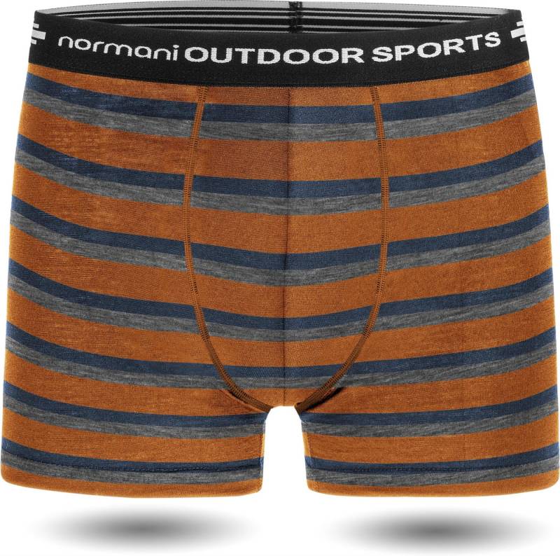 normani Retro Boxer Herren Merino Boxershorts Adelaide Herren Unterhose aus atmungsaktiver Merinowolle von normani