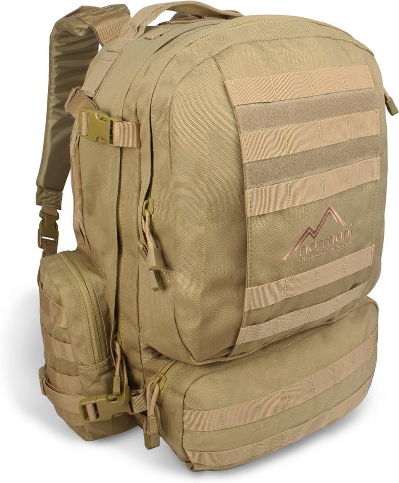 normani Rucksack Assault Pack Rucksack 45 l Patriot, Taktischer Rucksack Wanderrucksack Trekkingrucksack Armee Rucksack Militärrucksack von normani