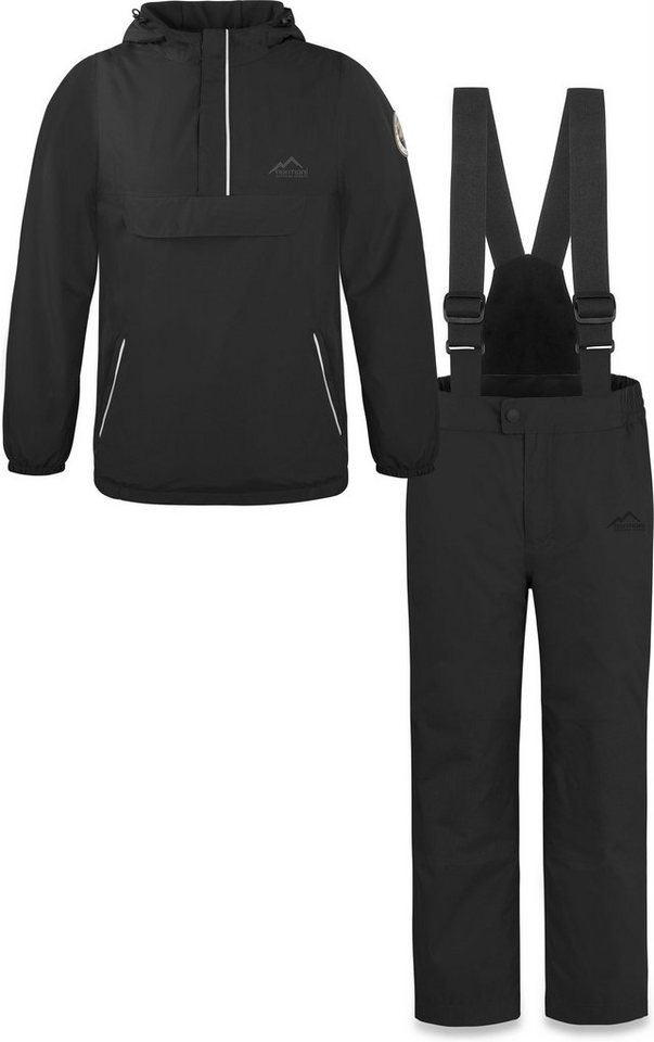 normani Schneehose Kinder WinterSet Thermohose und Windbreaker Wasserdichte Ski Thermohose und Winterjacke Schneeanzug Ski Set für Jungen und Mädchen von normani