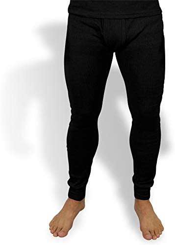 normani Sehr warme Thermo Unterwäsche Unterhose Lang Farbe Schwarz Größe 5XL von normani
