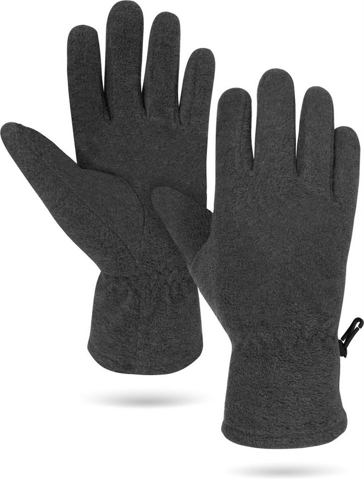 normani Skihandschuhe Fleece-Handschuhe mit 3M Thinsulate™ (40 g) Arsuk Winterhandhscuhe mit Fleecefütterungen Thermohandschuhe Übergangshandschuhe Unterziehhandschuhe mit Thinsulatefütterung von normani