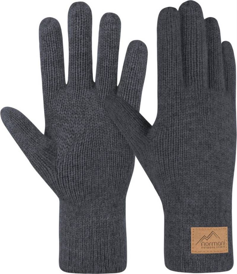 normani Skihandschuhe Herren Merino Strick-Fingerhandschuhe Malak Unisex Winterhandschuhe Merinohandschuhe Thermohandschuhe von normani