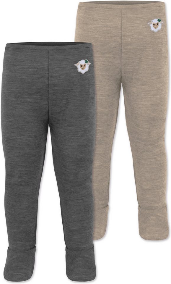 normani Slip 2er Pack Baby Merino Unterhose mit Füßen Babyhose Wollhose Merinohose Thermoleggings mit Fuß aus Merinowolle normani Slip 2er Pack Baby Merino Unterhose mit Füßen Babyhose Wollhose Merinohose Thermoleggings mit Fuß aus Merinowolle von normani