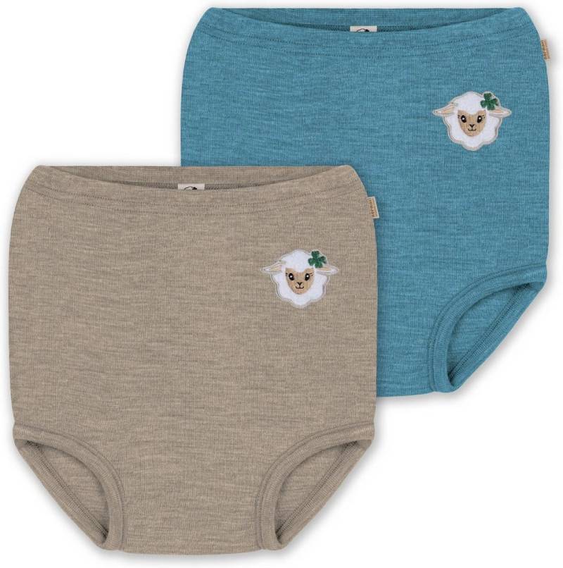 normani Slip 2er Pack Baby Merino Windelhose Tokoroa Unterwäsche Windelrock aus 100 % Merinowolle und OEKO-Tex Standard 100 von normani