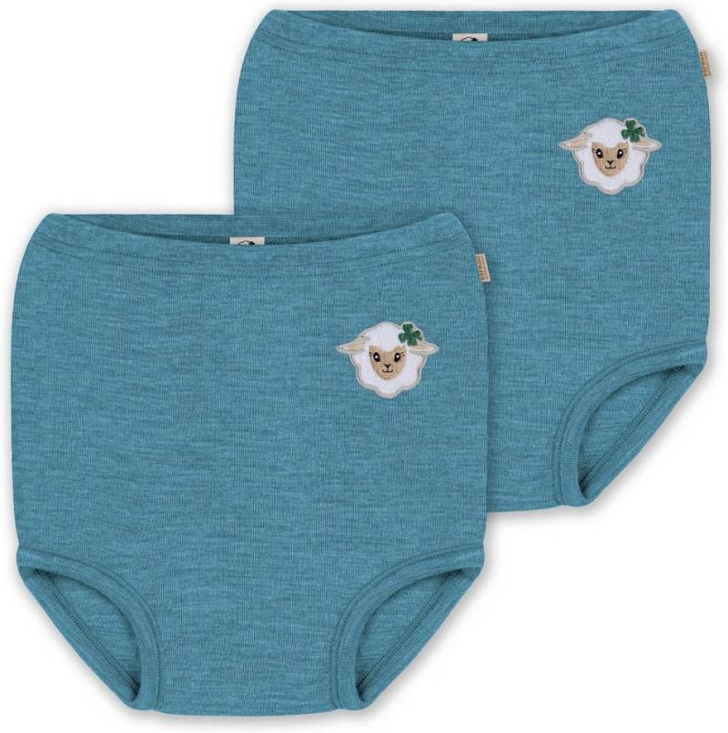 normani Slip 2er Pack Baby Merino Windelhose Tokoroa Winter Woll Unterhose Trainingshose 100 % Bio-Merinowolle von normani