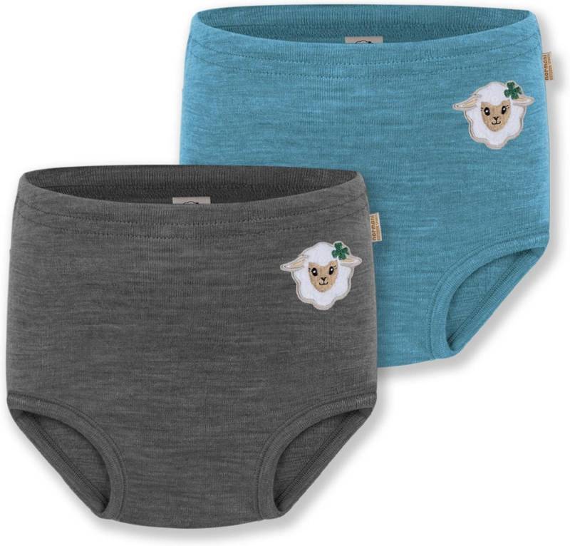 normani Slip 2er Pack Baby Merino Windelhose Tokoroa Woll Unterhose Wollwindelhose Überhose aus 100 % Merinowolle von normani