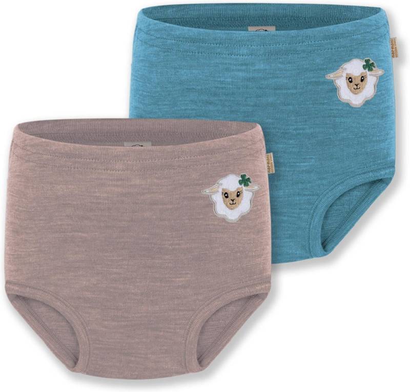 normani Slip 2er Pack Baby Merino Windelhose Tokoroa Woll Unterhose Wollwindelhose Überhose aus 100 % Merinowolle von normani