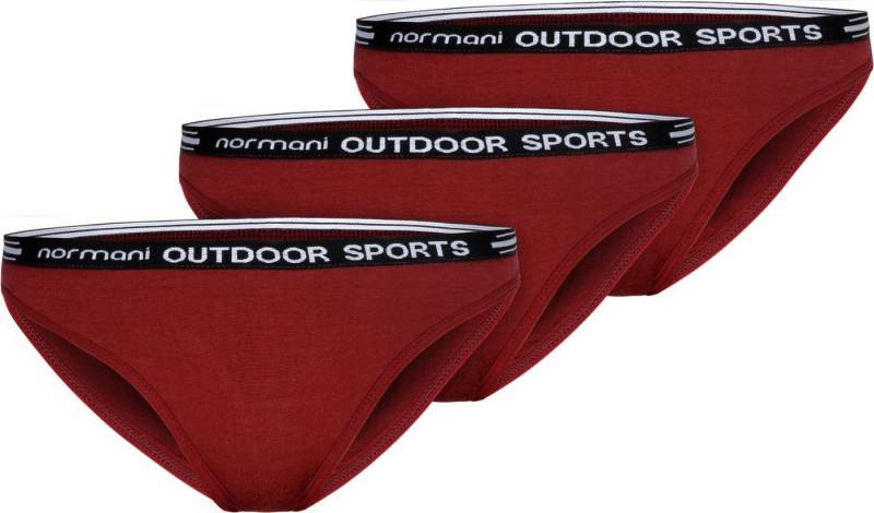 normani Slip 3er Pack Damen Merino Slip Mildura Unterhose Merinounterwäsche Sport Outdoor Hipkini Schlüpfe von normani