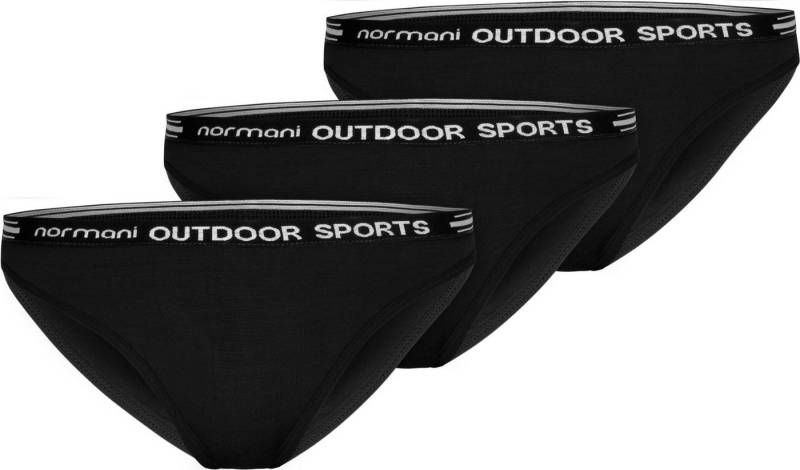 normani Slip 3er Pack Damen Merino Slip Mildura Unterhose Merinounterwäsche Sport Outdoor Hipkini Schlüpfe von normani