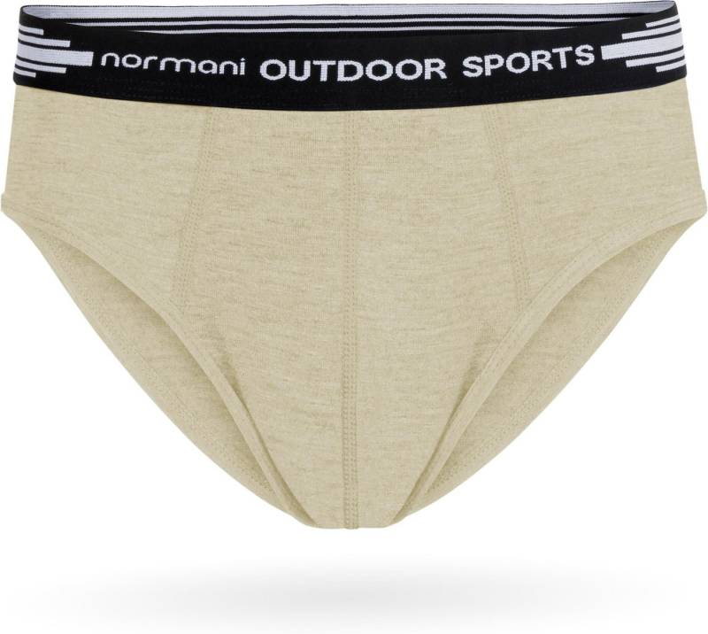 normani Slip Herren Slipper Bendigo Unterhose Boxershorts Unterwäsche Merinounterwäsche - 100% Merinowolle von normani