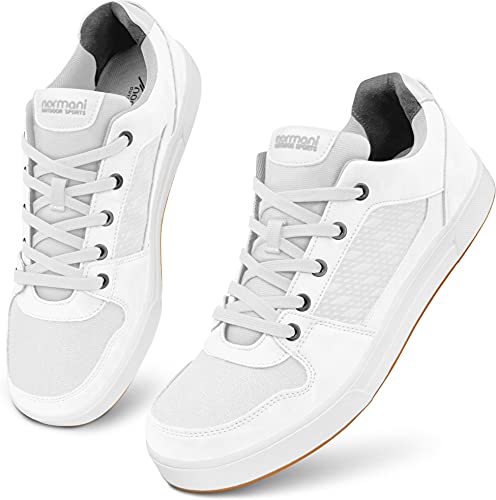 normani Sommer Sneaker vegenaner Sommerschuhe Low-Top Outdoor Sneaker Freizeitsneaker Halbsneaker für Damen und Herren aus recyceltem Material und ohne tierischen Ursprungs Farbe Weiß Größe 38 von normani