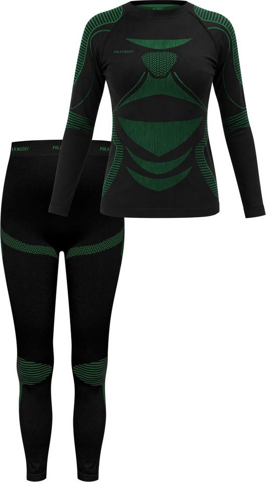 normani Sportanzug Damen Sport-Funktionsunterwäsche Set Hemd + Hose, Damen Skiunterwäsche Funktionsunterwäsche von normani