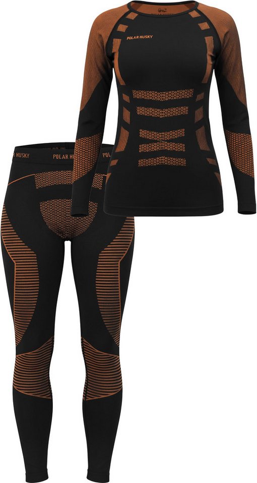 normani Sportanzug Damen Sport-Funktionsunterwäsche Set Hemd + Hose, Damen Skiunterwäsche Funktionsunterwäsche von normani