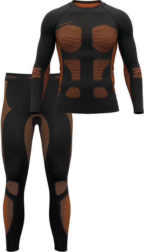 normani Sportanzug Herren Sport-Funktionsunterwäsche Set Hemd + Hose, Herren Skiunterwäsche Funktionsunterwäsche von normani