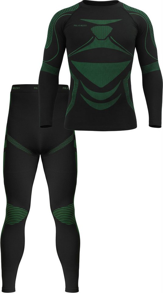 normani Sportanzug Herren Sport-Funktionsunterwäsche Set Hemd + Hose, Herren Skiunterwäsche Funktionsunterwäsche von normani