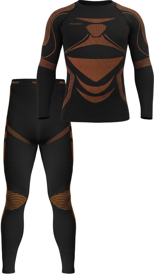 normani Sportanzug Herren Sport-Funktionsunterwäsche Set Hemd + Hose, Herren Skiunterwäsche Funktionsunterwäsche von normani